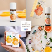 🌿🍊💦
“Ha un profumo così buono che crea dipendenza.
Adoro tutti gli aromi agrumati, ma mi sento davvero sano e tranquillo in compagnia dell'olio essenziale naturale di Arancio... Ho iniziato con il diffusore di aromi per migliorare l'aria in casa e il buon umore è arrivato subito!"